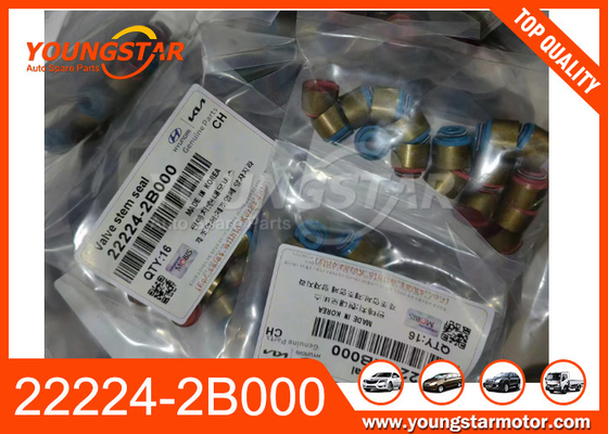 22224-2B010 22224 2B000 Σφραγίδα στελεχών βαλβίδων κινητήρα για Hyundai Accent Tucson KIA Rio Soul 1.6L