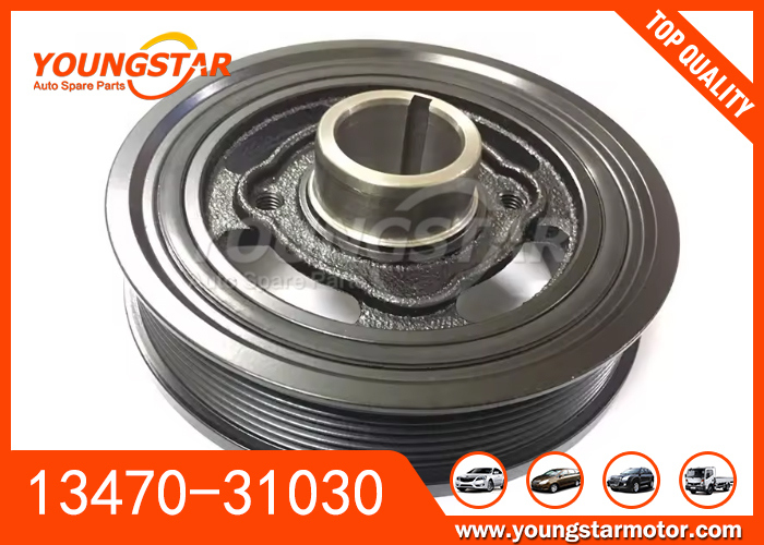 OEM 13470-31030 Κρανκ-άξονας Χρμονική ισορροπία για την Toyota 2GRFE με εγγύηση 60000 χλμ.