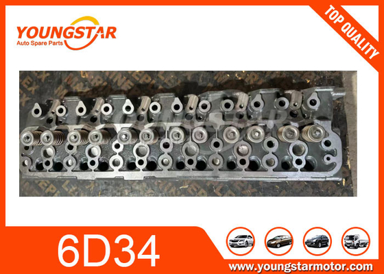 6D34 Πλήρης κεφαλή κυλίνδρου Για Mitsubishi 5861cc 12V Diesel OE Me99721