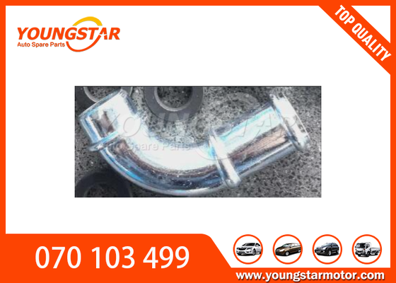OEM 070 103 499 Σωλήνας νερού για VW 2.5L 5 κύλινδρος R5 TDI με κατασκευή από αλουμίνιο