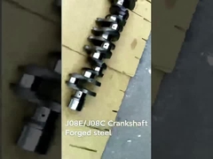 Sk350-8 στροφαλοφόρος άξονας 13411-2241 χάλυβα κραμάτων μερών HINO J08E J08C εκσκαφέων